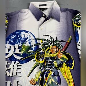 ZAM Animated Print Shirt Size M